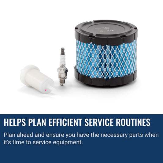 Husqvarna service kit LT 5005/6005 Helps you plan more efficient service routines