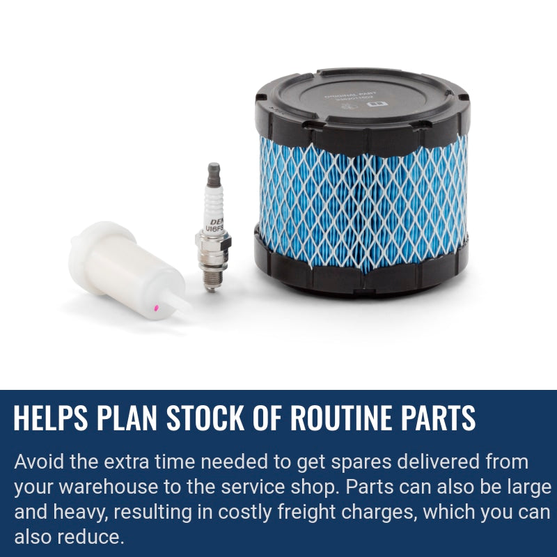 Husqvarna service kit LT 5005/6005 Helps you plan stock of routinely used parts