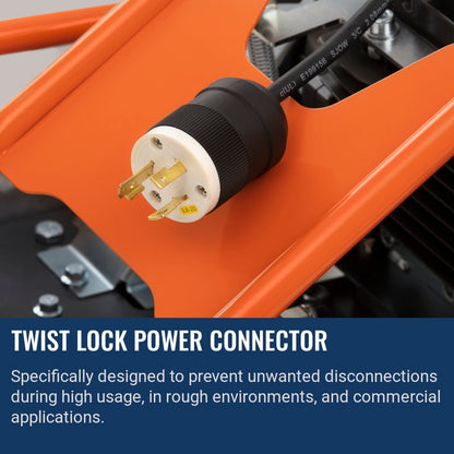 Husqvarna Soff-Cut 150 E Twist lock power connector