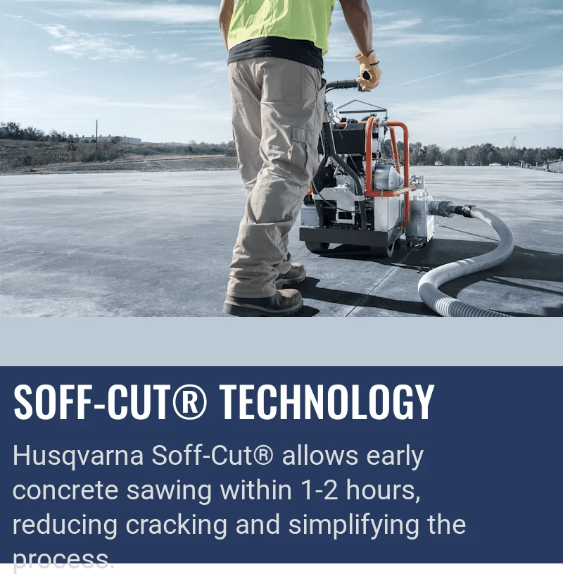 Husqvarna Soff-Cut 150, Soff-Cut® technology