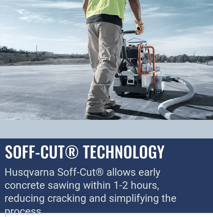 Husqvarna Soff-Cut 150, Soff-Cut® technology