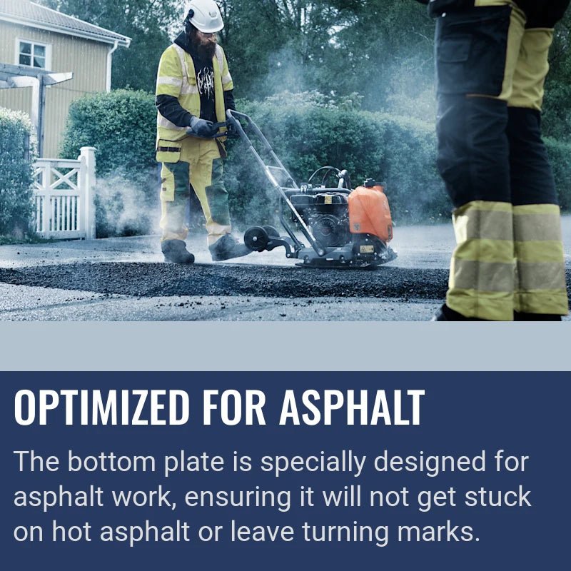 Husqvarna LF 100 LAT, Optimized for asphalt
