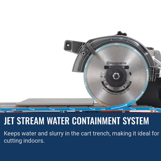 Husqvarna TS 60 Jet Stream Water Containment System