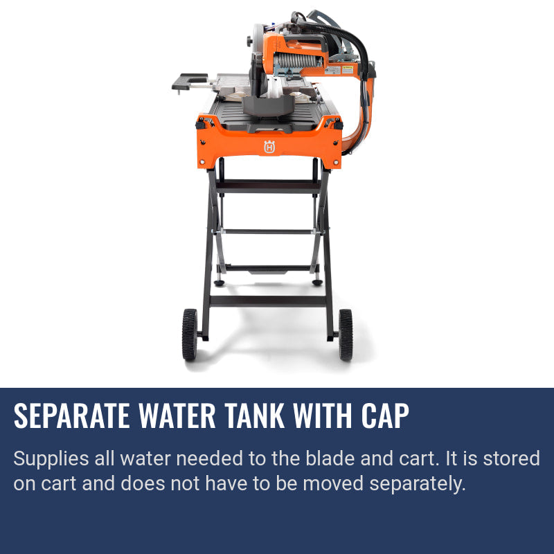 Husqvarna TS 70 Separate water tank with cap