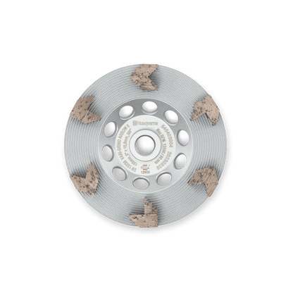 Husqvarna VARI-GRIND™ ARROW 0 Cup Wheels Removal for 7" grinder
