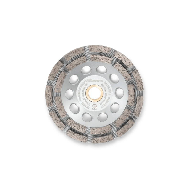 Husqvarna VARI-GRIND™ DOUBLE S Cup Wheel Grinding 7" for 7/8-5/8B