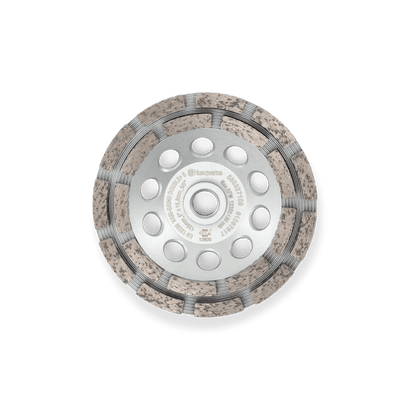 Husqvarna VARI-GRIND™ DOUBLE+S Cup Wheels Grinding - 7" 180mm 5/8-11THD