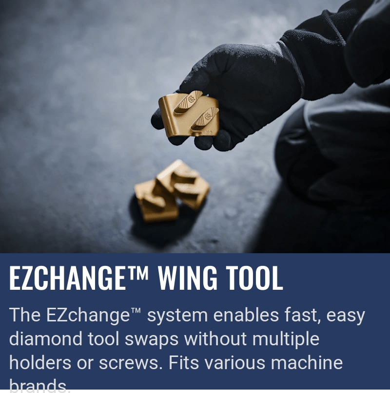 Husqvarna VARI-GRIND™ EZ S, Ezchange™ WING Tool
