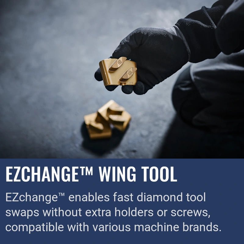 Husqvarna ELITE-POLISH™ EP D, Ezchange™ WING Tool