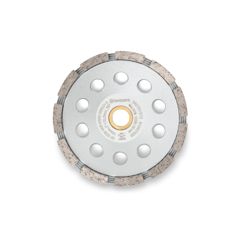 Husqvarna VARI-GRIND™ SINGLE+H Cup Wheel Grinding 5" 125mm 7/8-5/8B