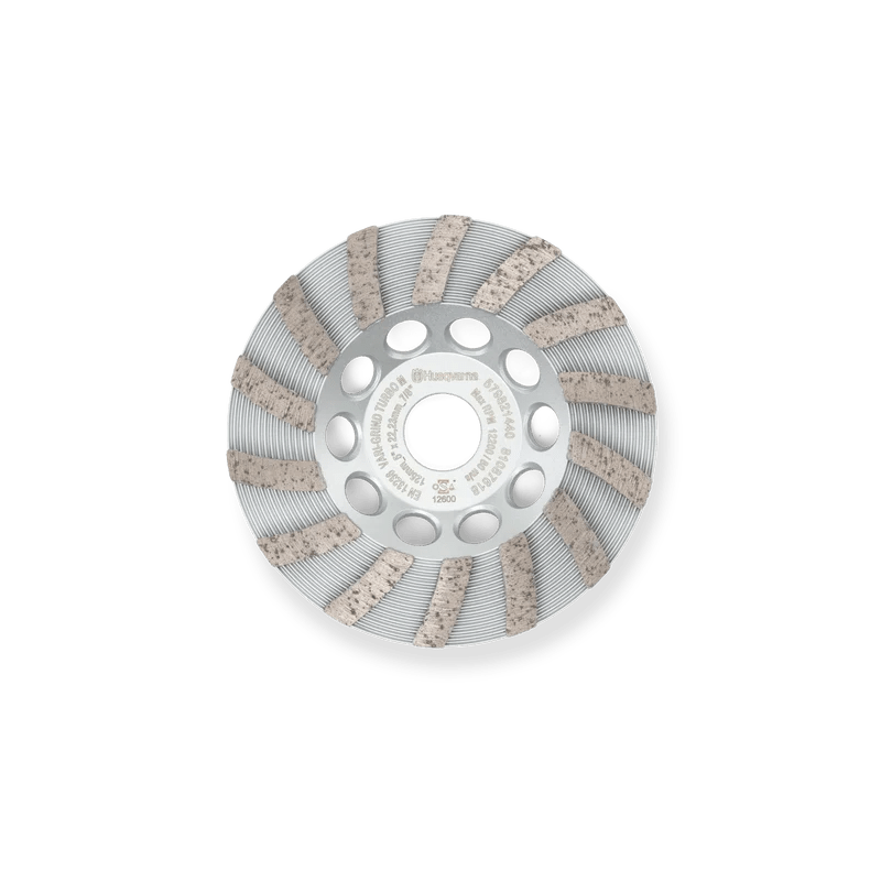 Husqvarna VARI-GRIND™ TURBO M Cup Wheel Grinding 4" 105mm 7/8-5/8B