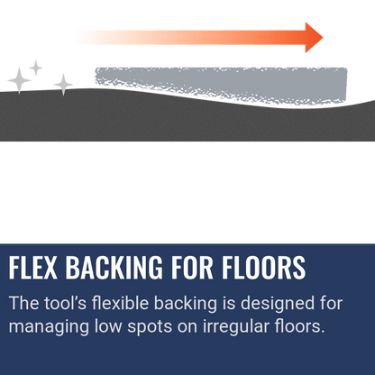 Husqvarna TACTI-POLISH™ TF Edge, Flex backing for floors