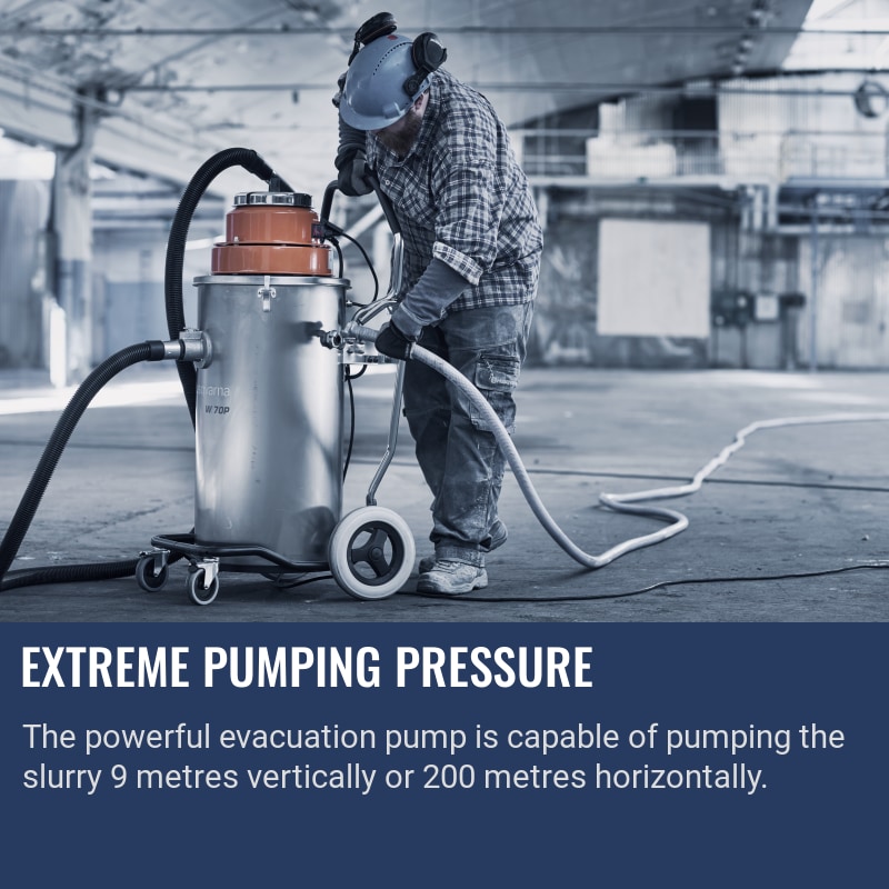 Husqvarna W 70 P Extreme pumping pressure