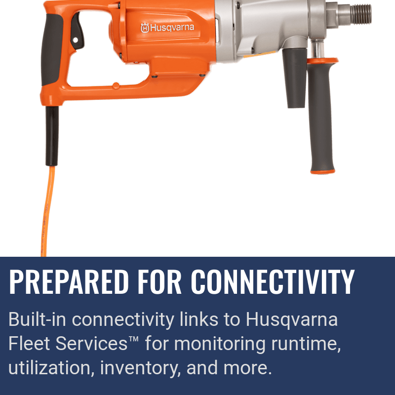 Husqvarna DM 200, Prepared for connectivity