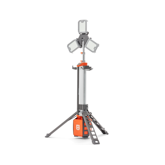 Husqvarna work light on a white background