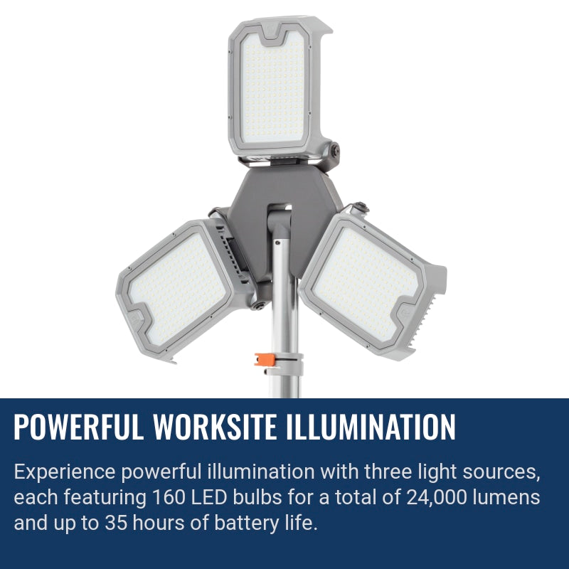 Husqvarna WL 24 PACE Powerful Worksite Illumination