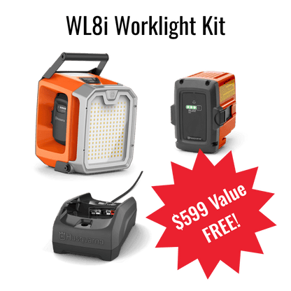 Husqvarna WL24 PACE Tower Light Kit + FREE WL 8i Worklight Kit