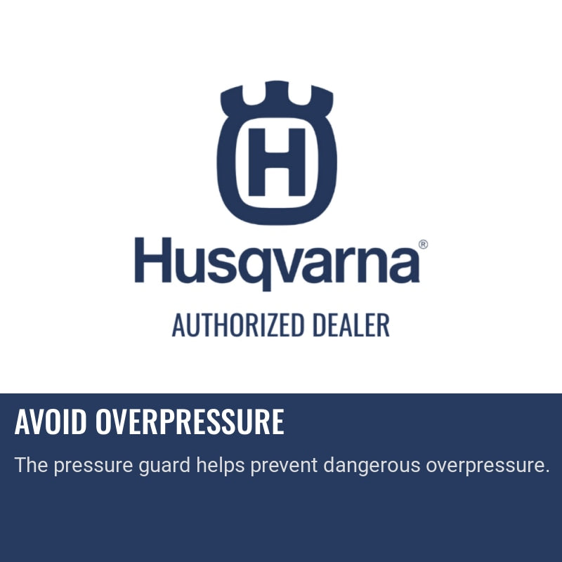 Husqvarna WT 10 MP Avoid overpressure