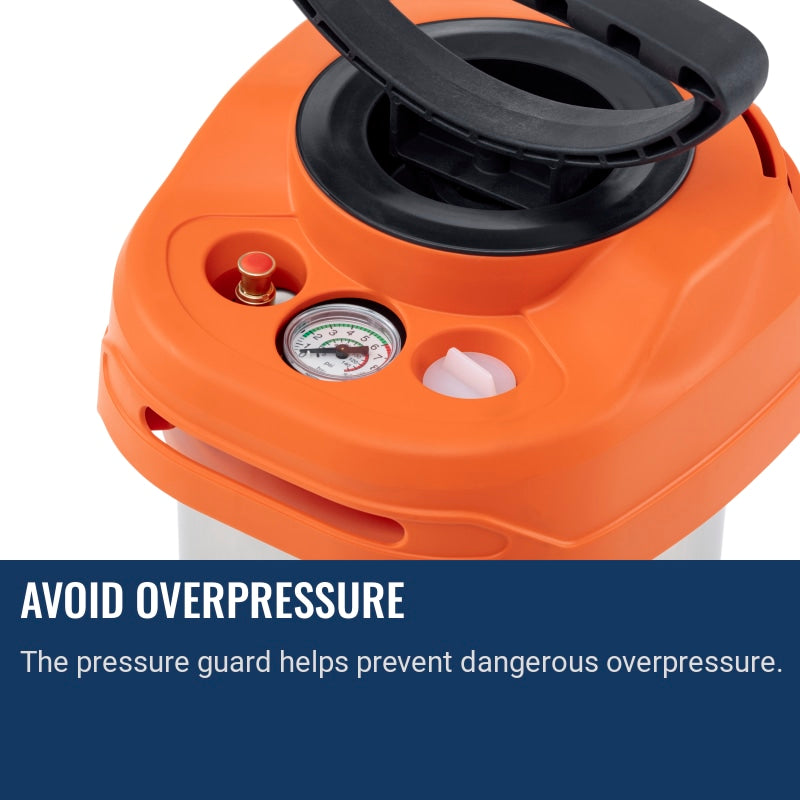 Husqvarna WT 10 MPX Avoid overpressure
