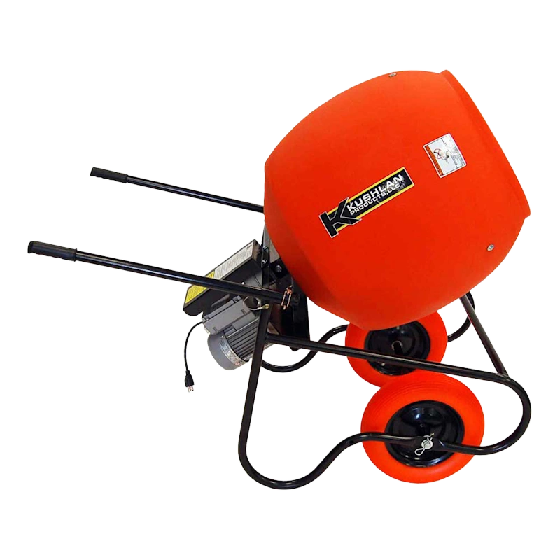 Kushlan 6.0 cu. ft. 3/4 HP 120V Motor Direct Drive Cement Mixer: efficient, durable, and versatile solution for construction 