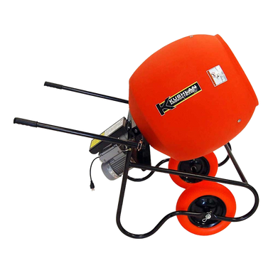 Kushlan 6.0 cu. ft. 3/4 HP 120V Motor Direct Drive Cement Mixer: efficient, durable, and versatile solution for construction 