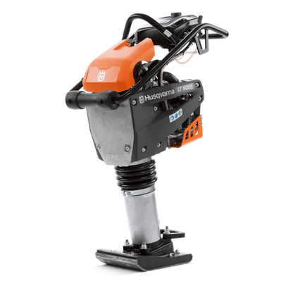 Husqvarna LT 5005 Tamping Rammer with 9" plate, 230 mm stroke, powered by Honda