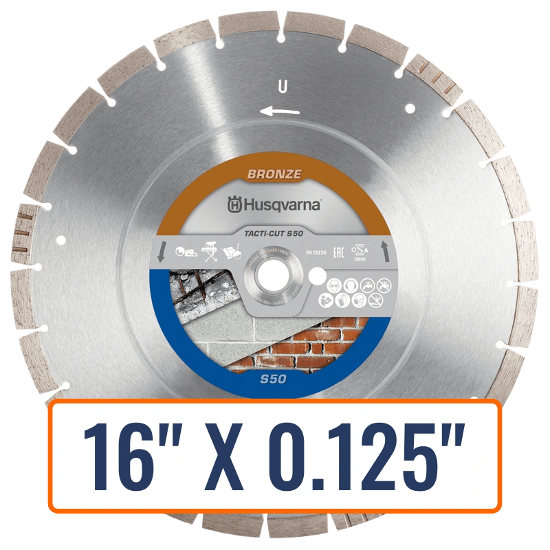 Masonry Diamond Blade - Husqvarna Tacti-Cut™️ S50 Plus