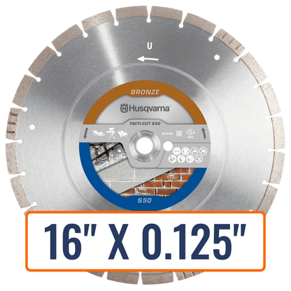 Masonry Diamond Blade - Husqvarna Tacti-Cut™️ S50 Plus