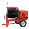 6 Cu Ft Mortar/Plaster Mixer | Poly-Drum | Baldor Electric Motor | Highway Towable