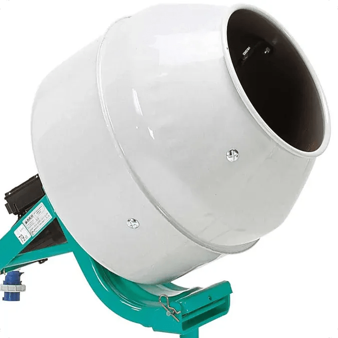 Imer Cement Mixer - Minuteman II - Steel Drum - Electric 1/2 HP