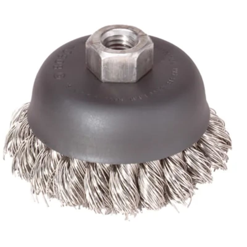 Bosch Carbon Steel Knotted Wire Cup Brushes