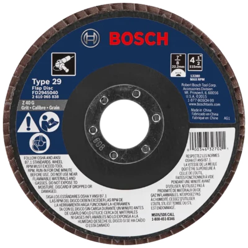 Bosch Type 29 Flap Discs