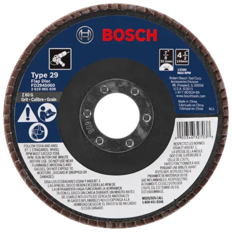 Bosch Type 29 Flap Discs