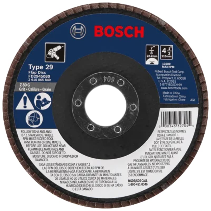 Bosch Type 29 Flap Discs