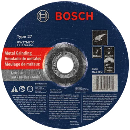 Bosch Type 27 Grinding Abrasive Wheels for Angle Grinders