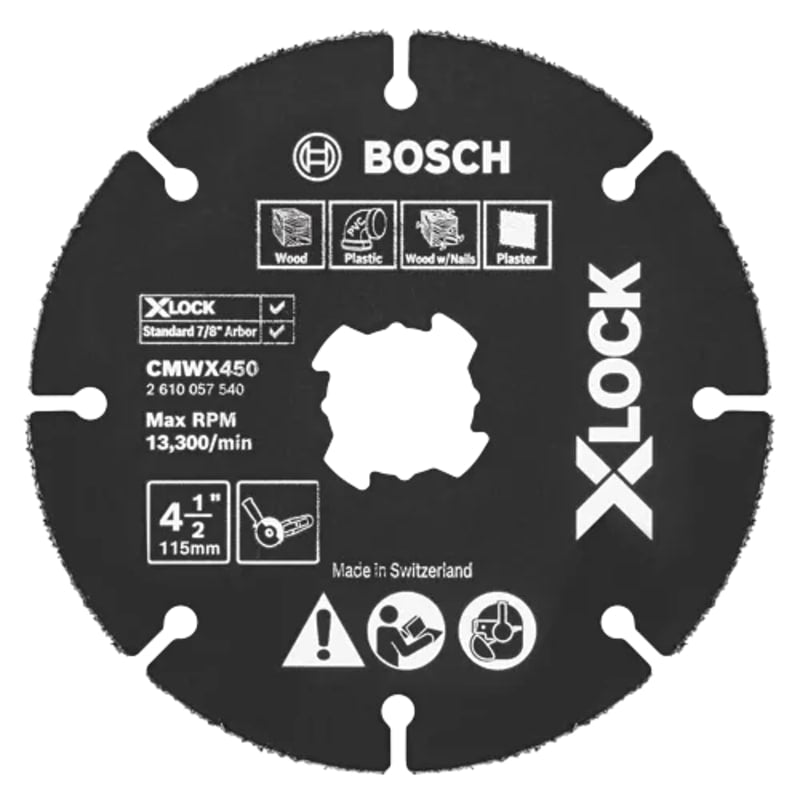 Bosch X-LOCK Carbide Multi-Wheels