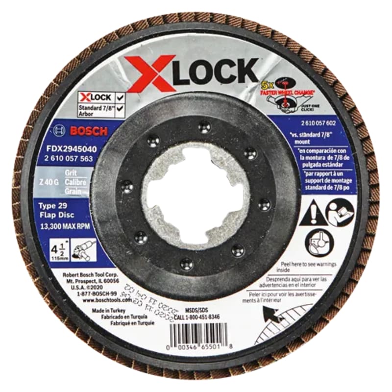 Bosch X-LOCK Flap Discs