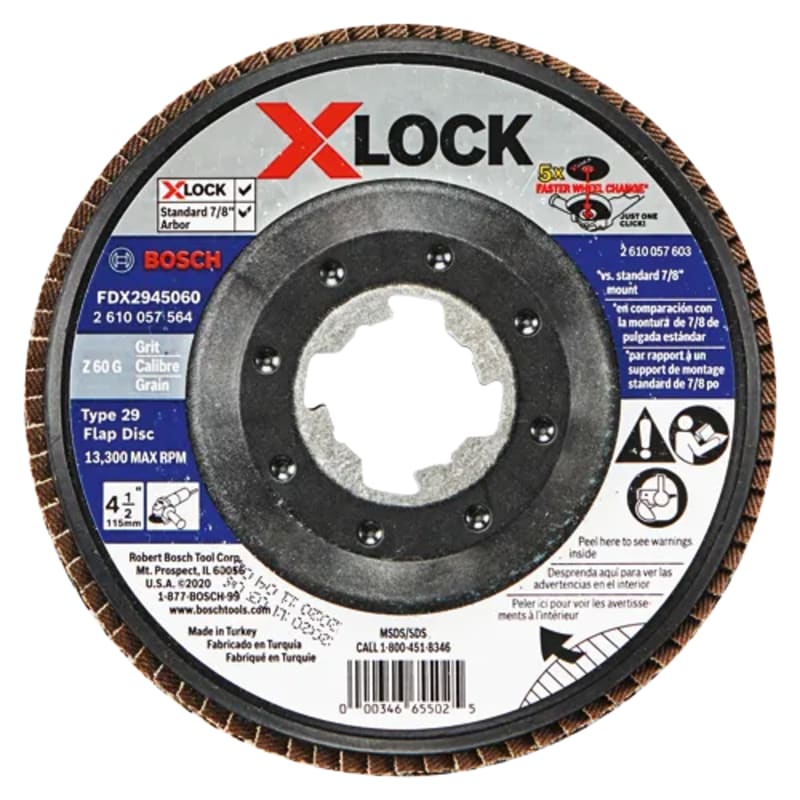 Bosch X-LOCK Flap Discs