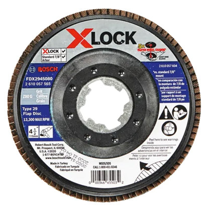 Bosch X-LOCK Flap Discs