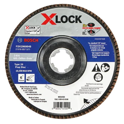 Bosch X-LOCK Flap Discs
