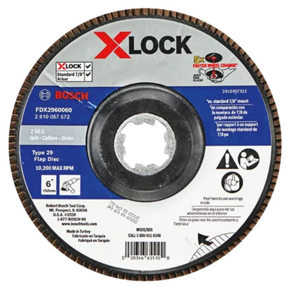 Bosch X-LOCK Flap Discs