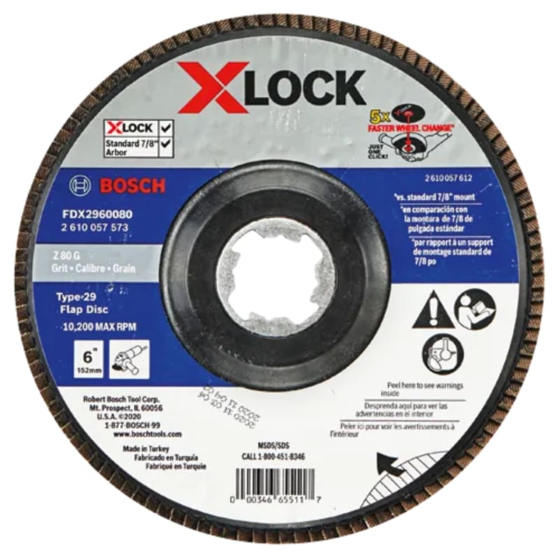 Bosch X-LOCK Flap Discs