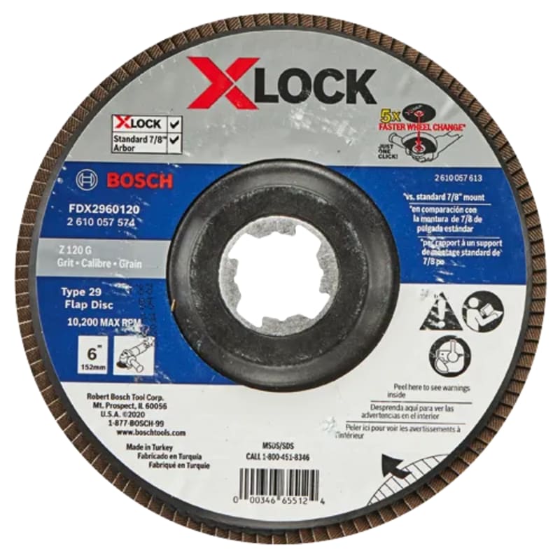 Bosch X-LOCK Flap Discs