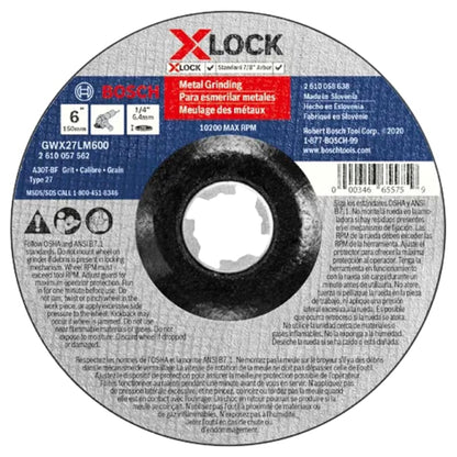 Bosch Type 27 X-LOCK Small Angle Grinder Wheels