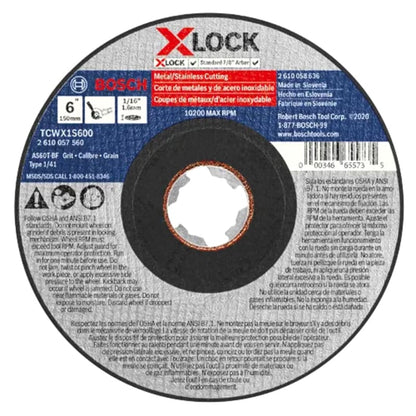 Bosch Type 1A (ISO 41) X-LOCK Small Angle Grinder Wheels