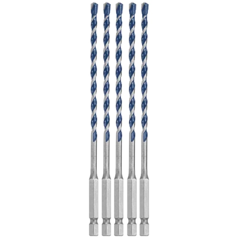 Bosch Blue Xtreme Hex Shank Carbide Hammer Drill Bit Set