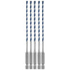 Bosch Blue Xtreme Hex Shank Carbide Hammer Drill Bit Set