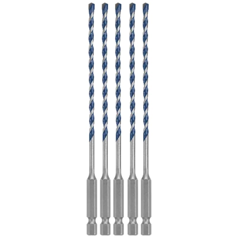 Bosch Blue Xtreme Hex Shank Carbide Hammer Drill Bit Set