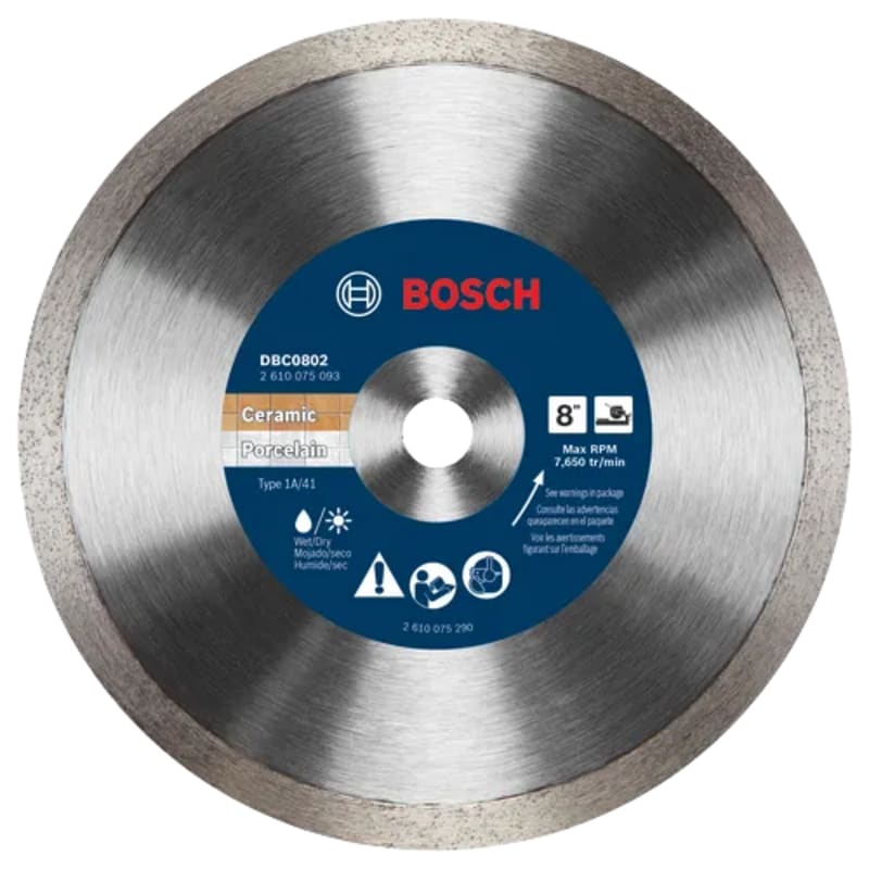 Bosch Premium Continuous Rim Diamond Abrasive Blades