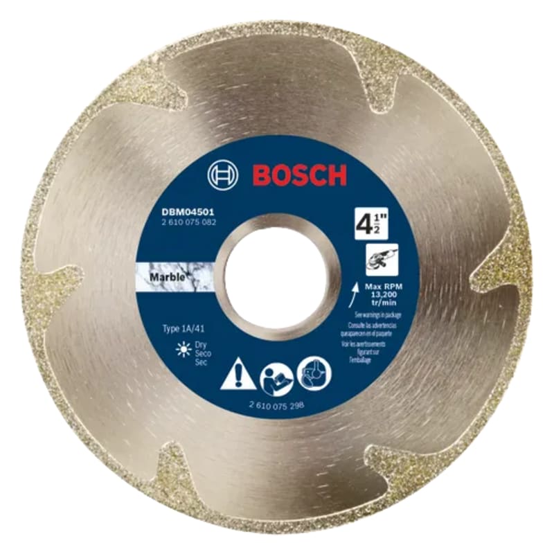 Bosch Segmented Rim V-Groove Diamond Blades